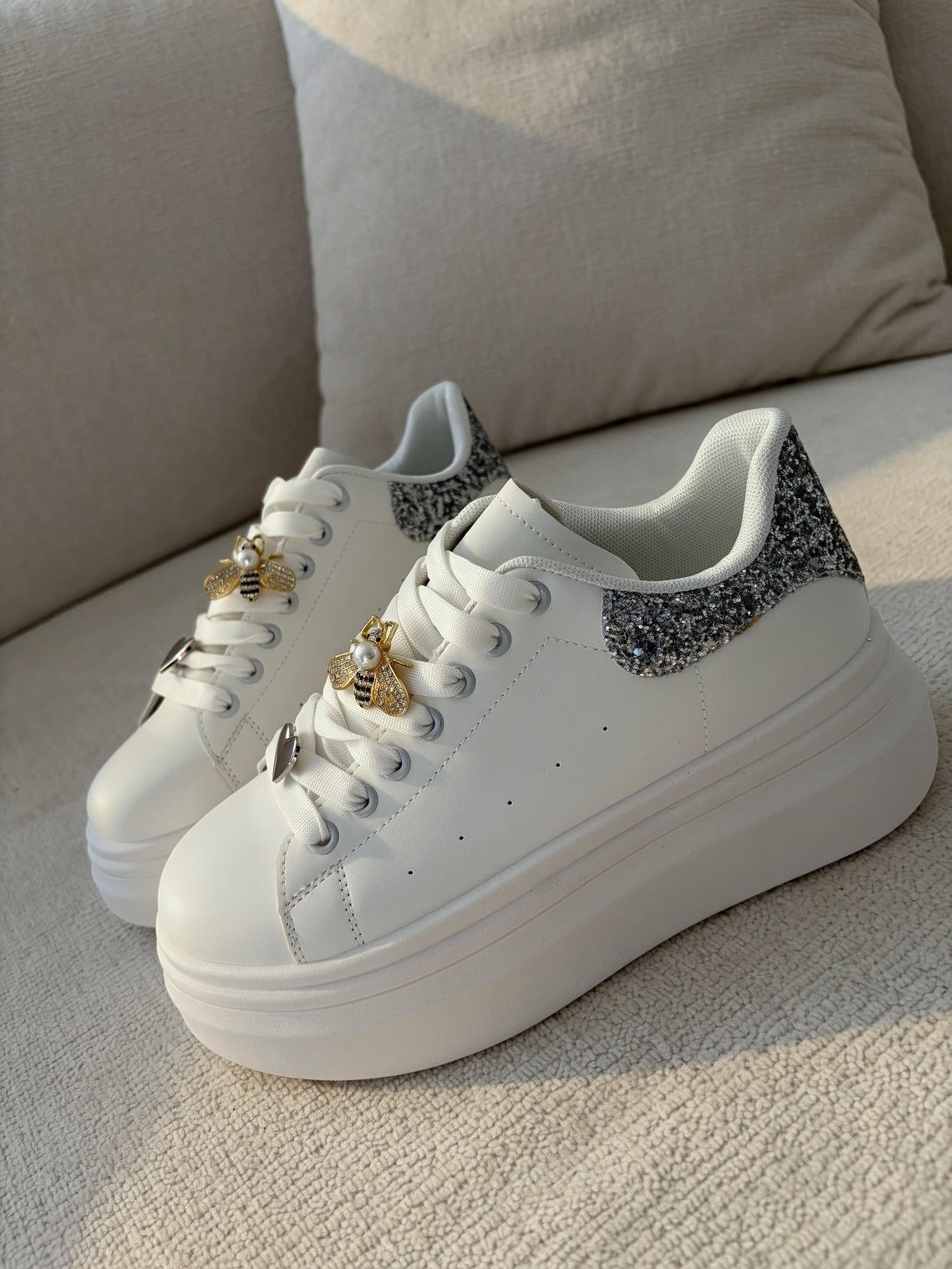 Sneakers « BELLA » SILVER