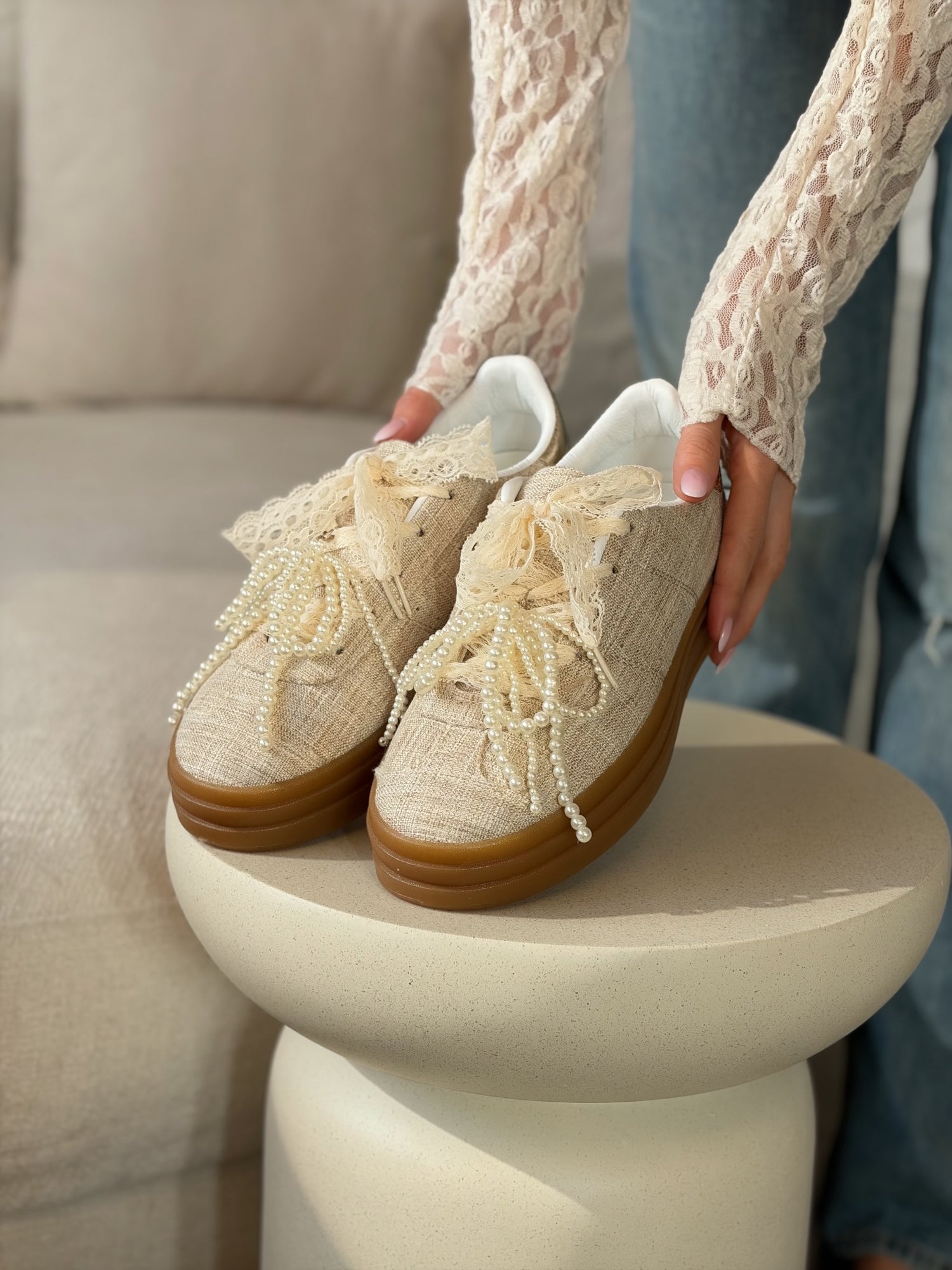 Sneakers « CHLOE » BEIGE