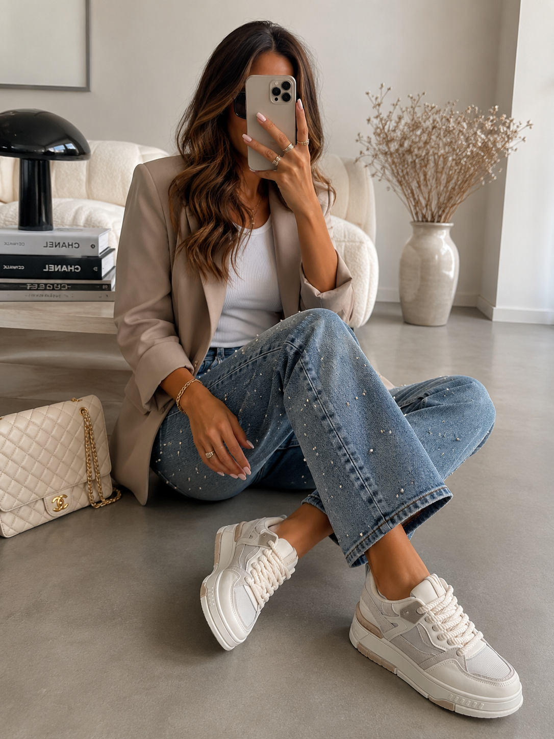 Sneakers « GIULIA » BEIGE