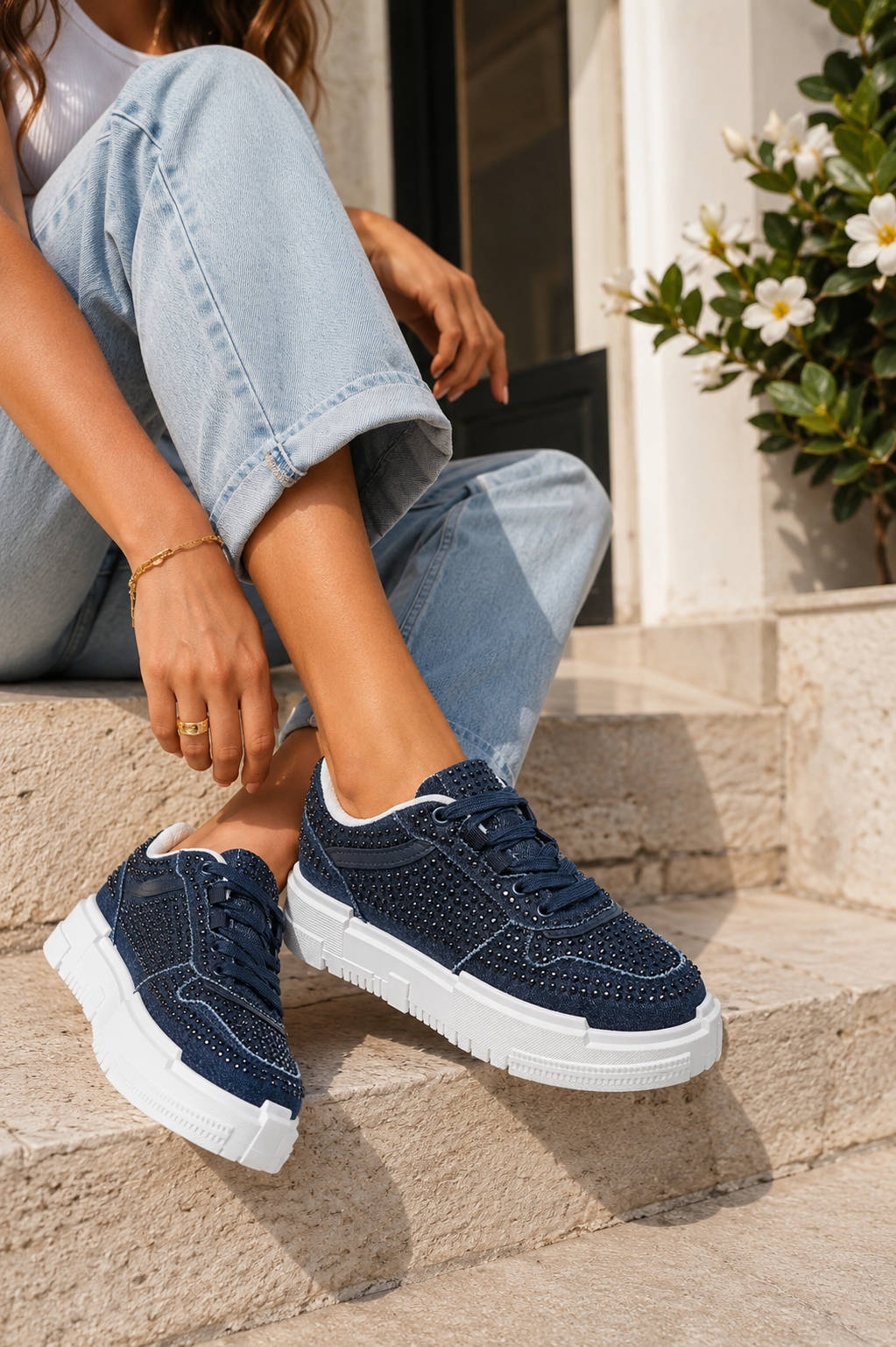 Sneakers « STELLA » BLEU