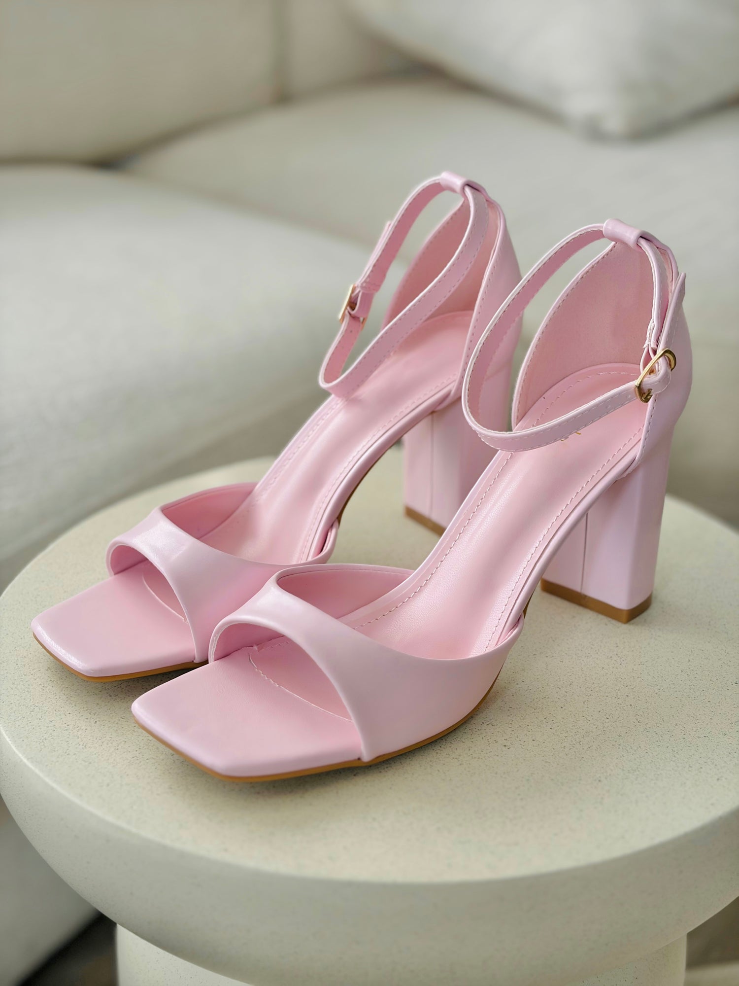 Talons « CAMÉLIA » ROSE