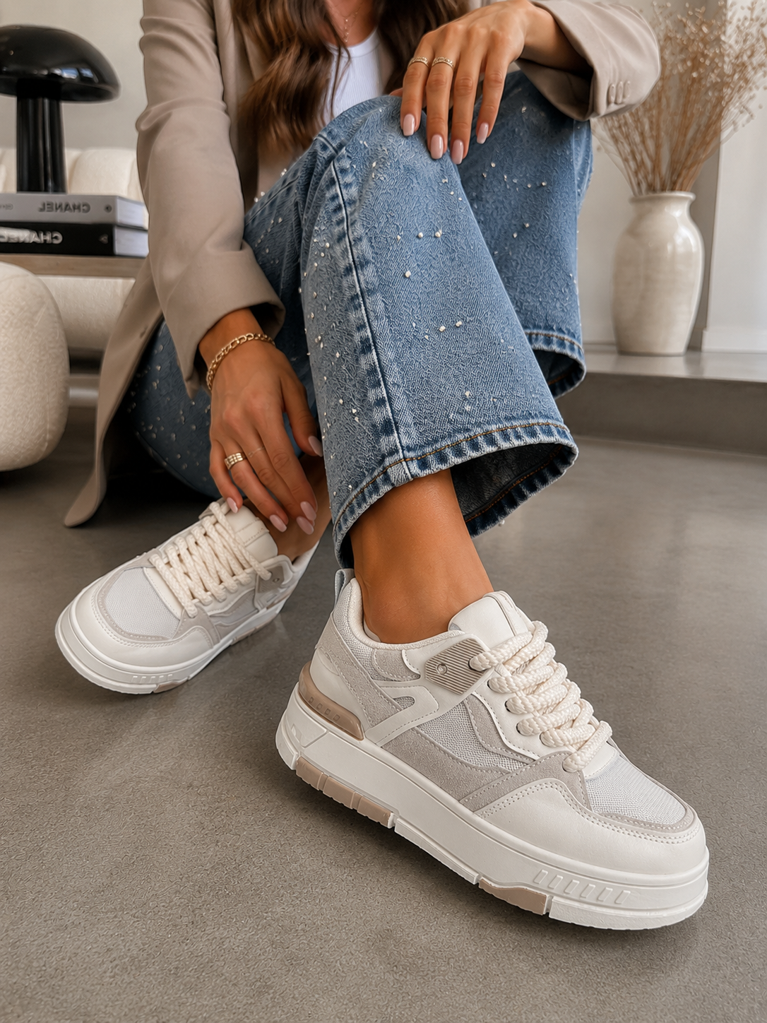 Sneakers « GIULIA » BEIGE