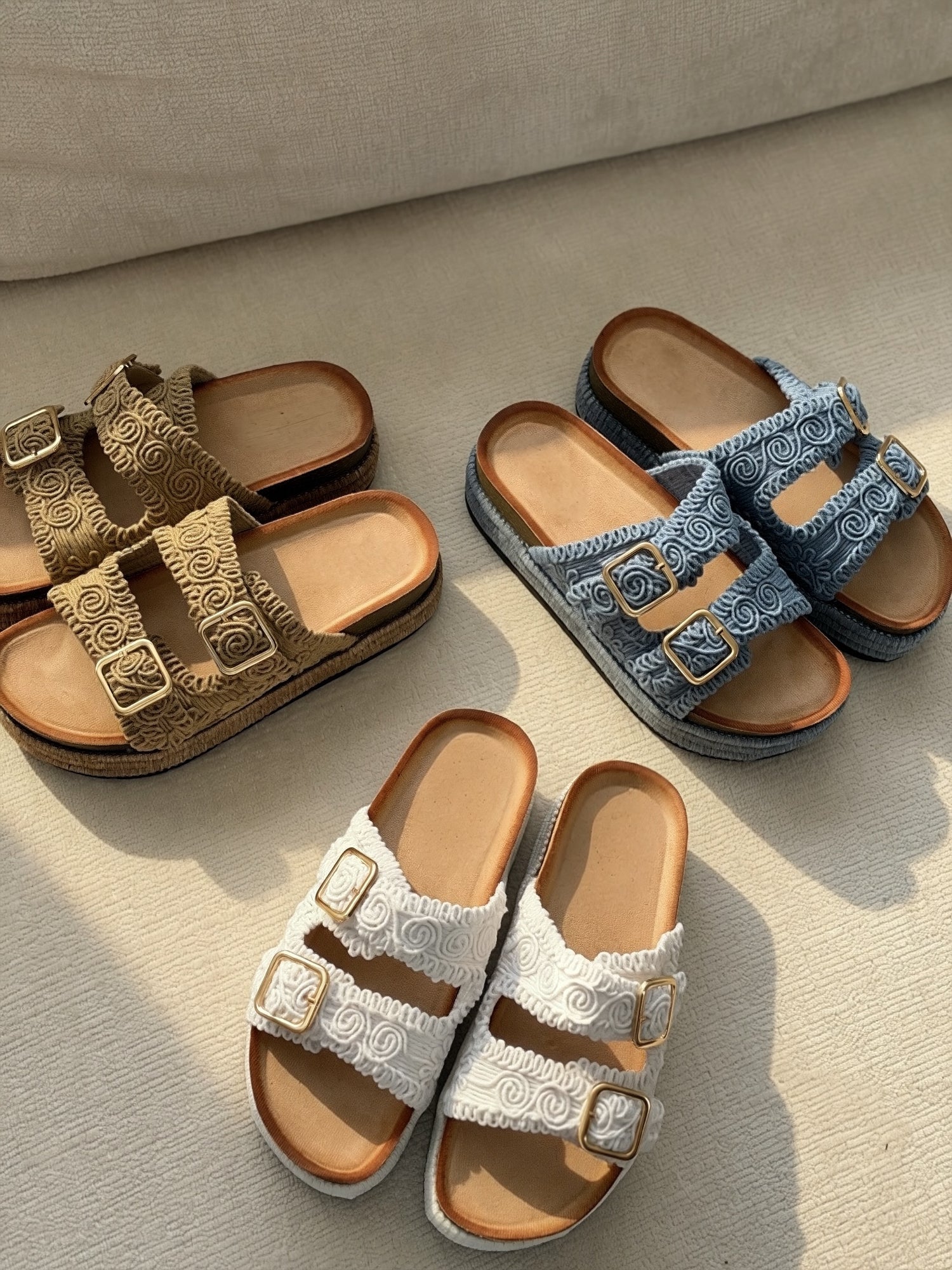 Sandales « SANTORIA » BLANCHE