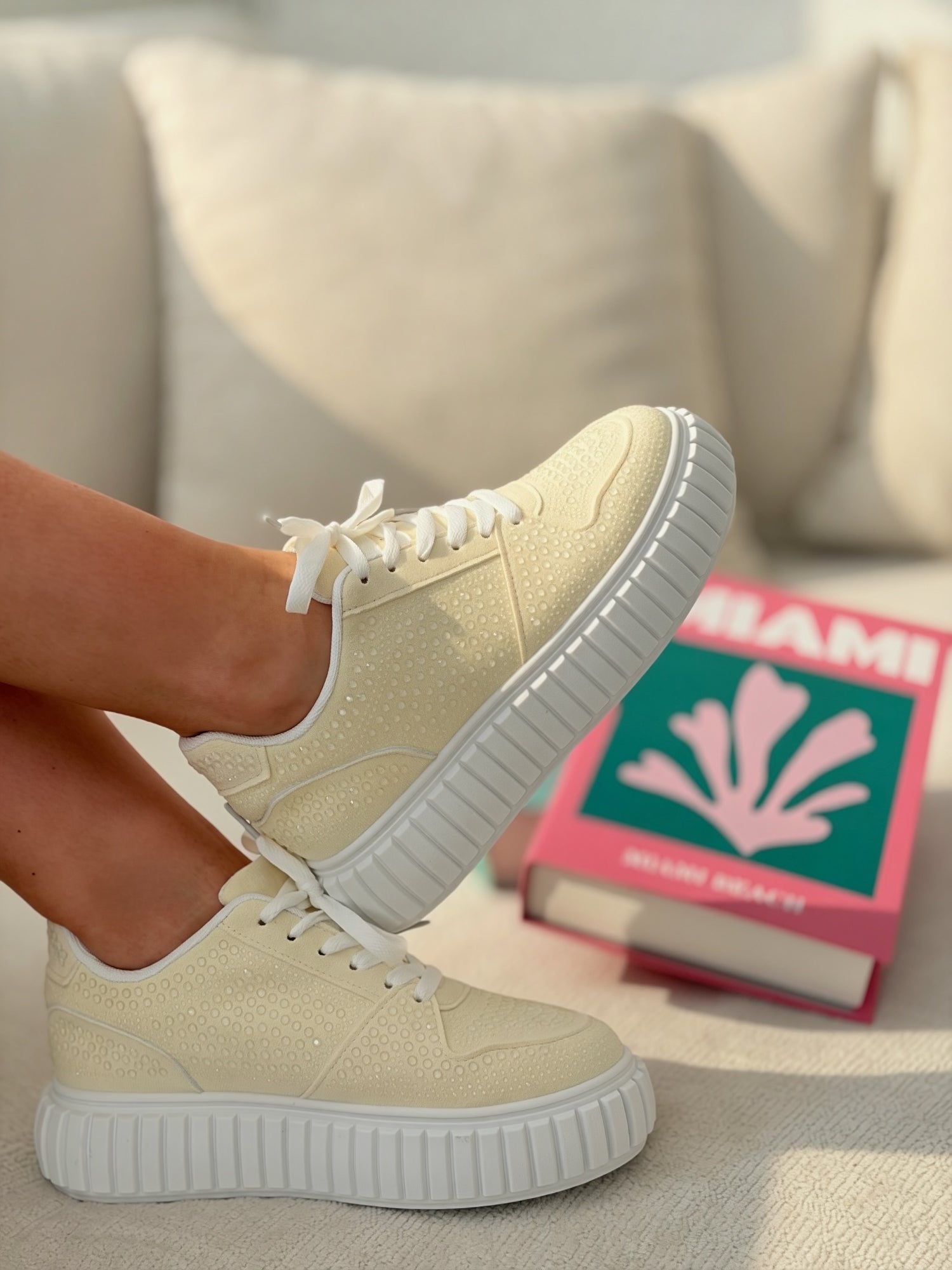 Sneakers « ESTELLA » JAUNE