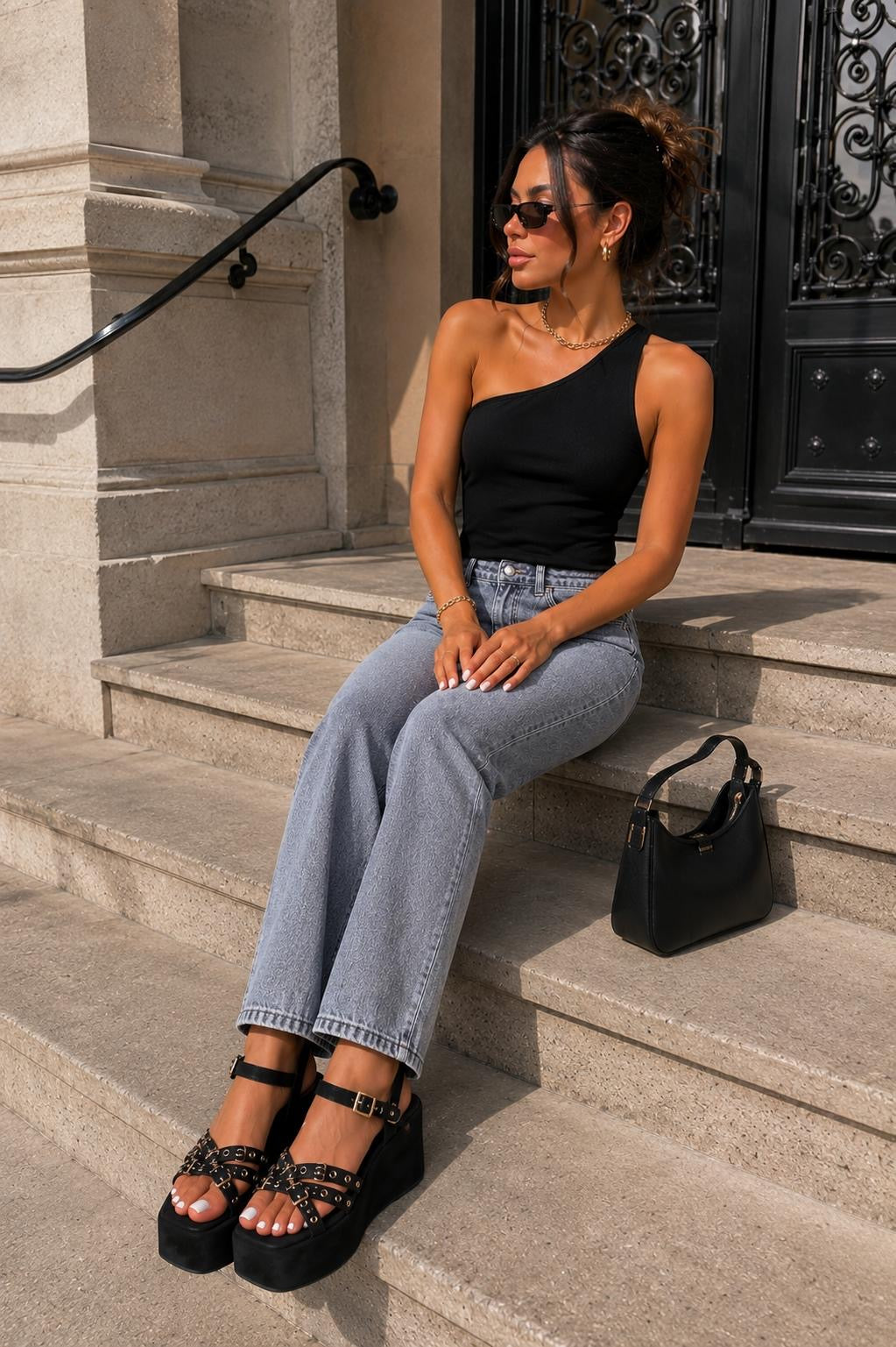 Sandales « BEVERLY » NOIR